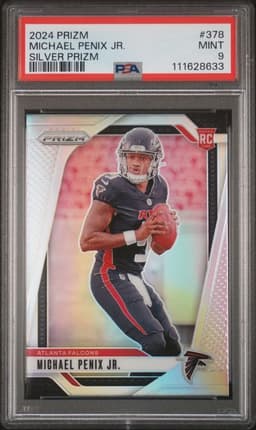2024 Prizm Michael Penix Jr Silver