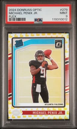 2024 Panini Donruss Optic Michael Penix Jr. Flex