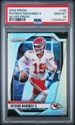 2024 Panini Prizm Patrick Mahomes II Silver Prizm