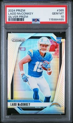 2024 Panini Prizm Ladd Mcconkey Silver Prizm