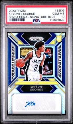 2023 Prizm Keyonte George Auto PSA 10