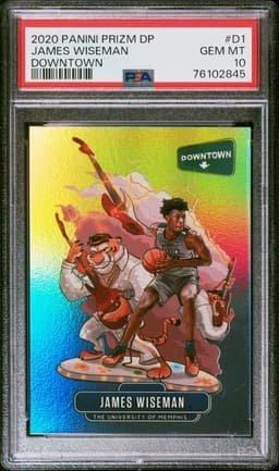 2020 Prizm DP James Wiseman Downtown PSA 10