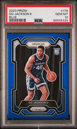 2023 Prizm GG Jackson Blue /199 #179 PSA 10