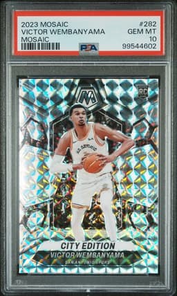 2023 Mosaic Victor Wembanyama PSA 10