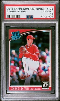 2018 Optic Shohei Ohtani PSA 10