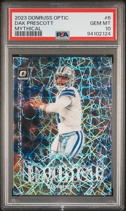 2023 Optic Dak Prescott Mythical PSA 10