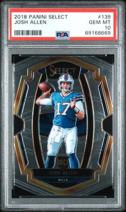 2018 Select Josh Allen PSA 10