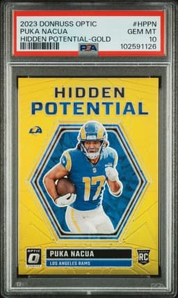 1025911262023 Optic Hidden Potential Puka Nacua /10 PSA 10